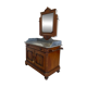 The antique walnut vanity , 19th century