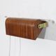 Vintage Scandinavian wooden wall light 1960