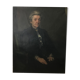 Portrait à l’huile veille dame
