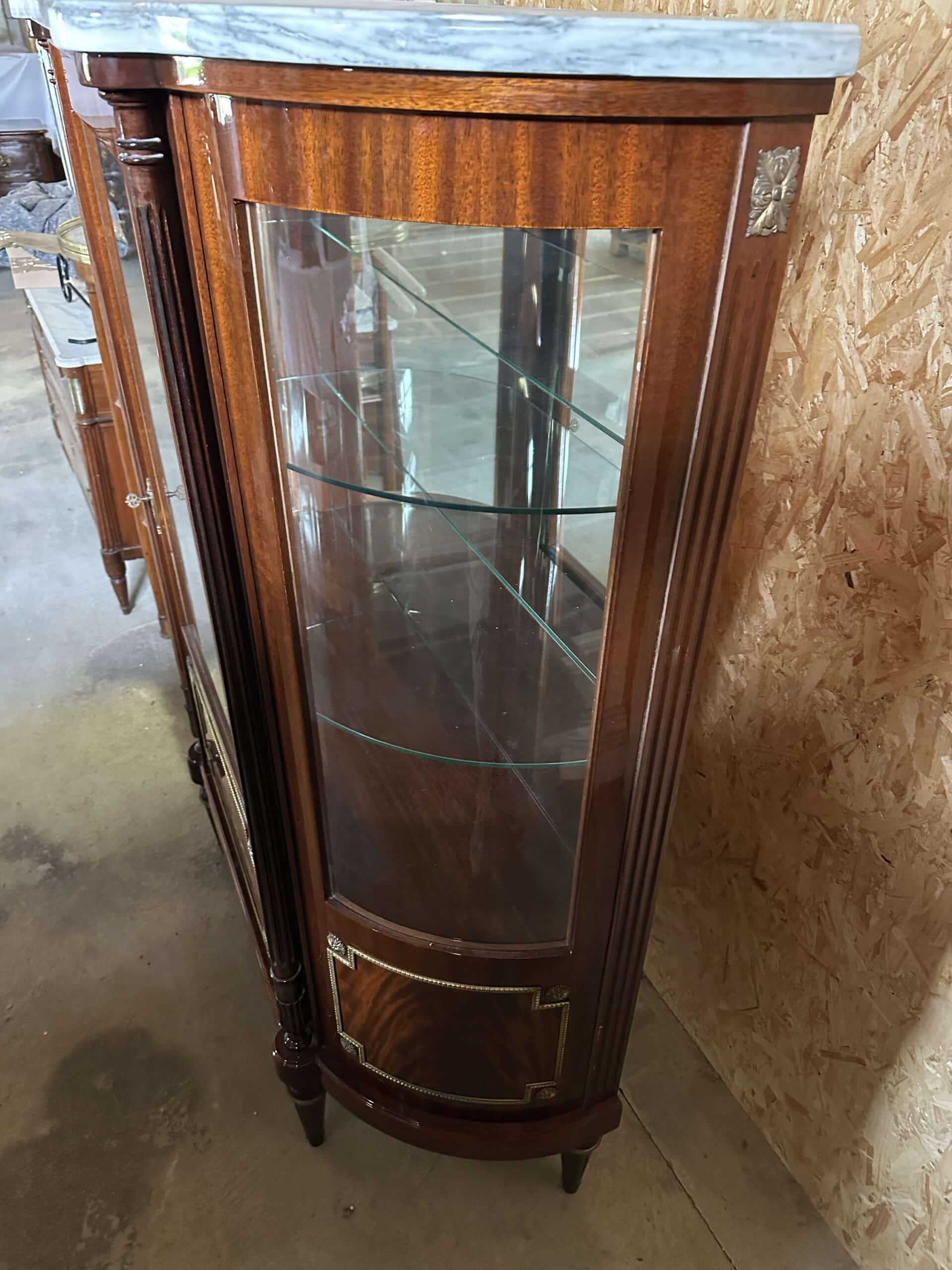Louis XVI display cabinet