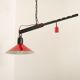 Danish suspension with balance counterweight