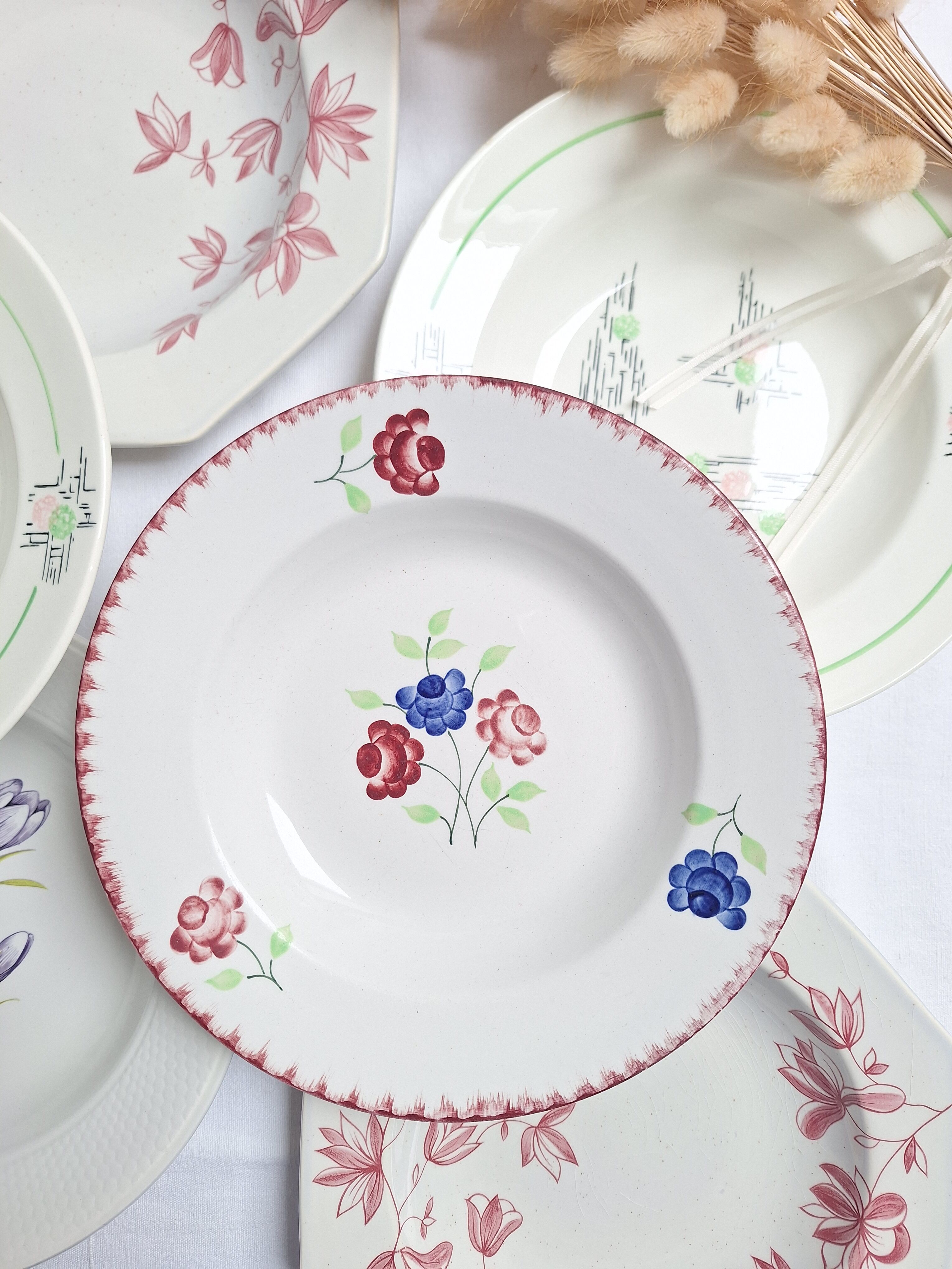 St Amand deep plates, Moulin des Loups