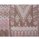 Vintage Turkish hallway rug 79x604 cm