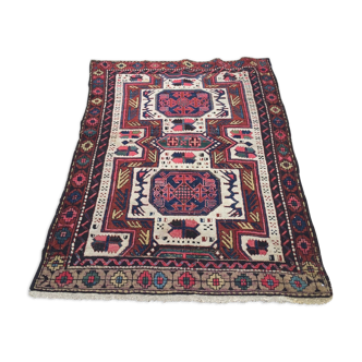 Kazak Rug Wool Oriental HandMade 140x105cm vintage carpet Turkish Persian