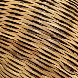 Asian wicker basket