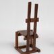 Pair of rustic Wabi Sabi Chairs, 1950s