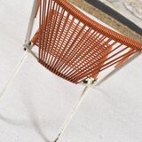 Folding Scoubidou armchair for children