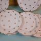 Dessert plates batch of 10 - porcelain from Limoges Salmon & cie