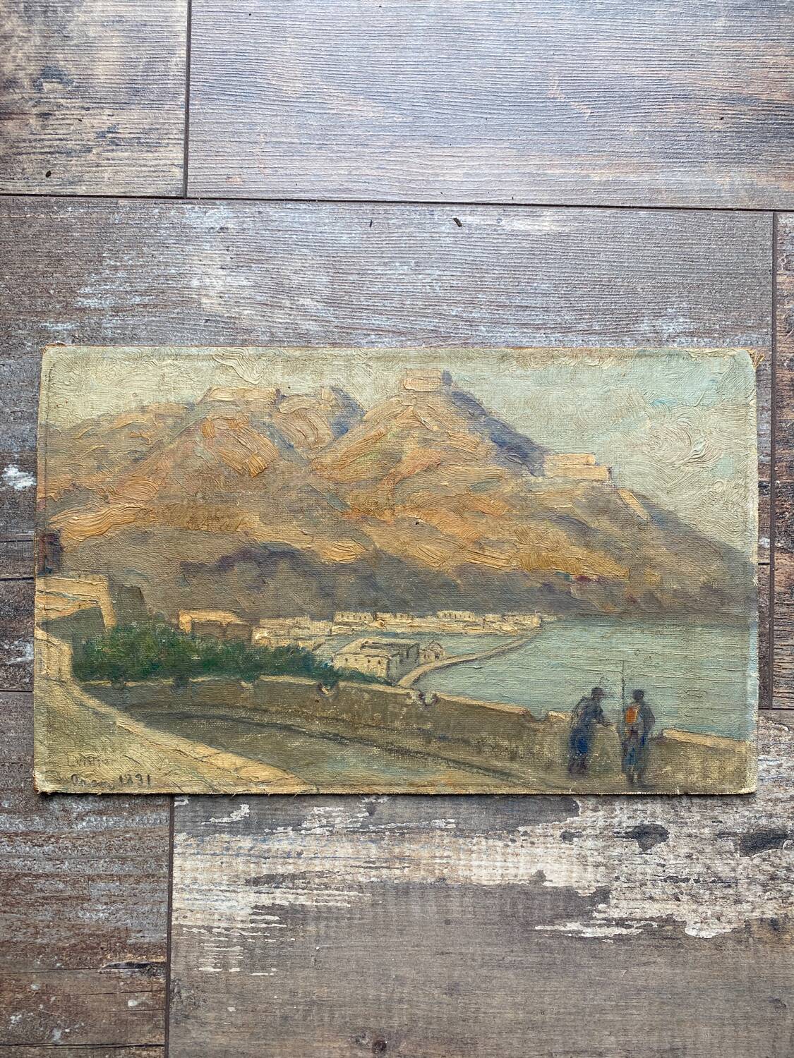 Oran 1831 oil on panel