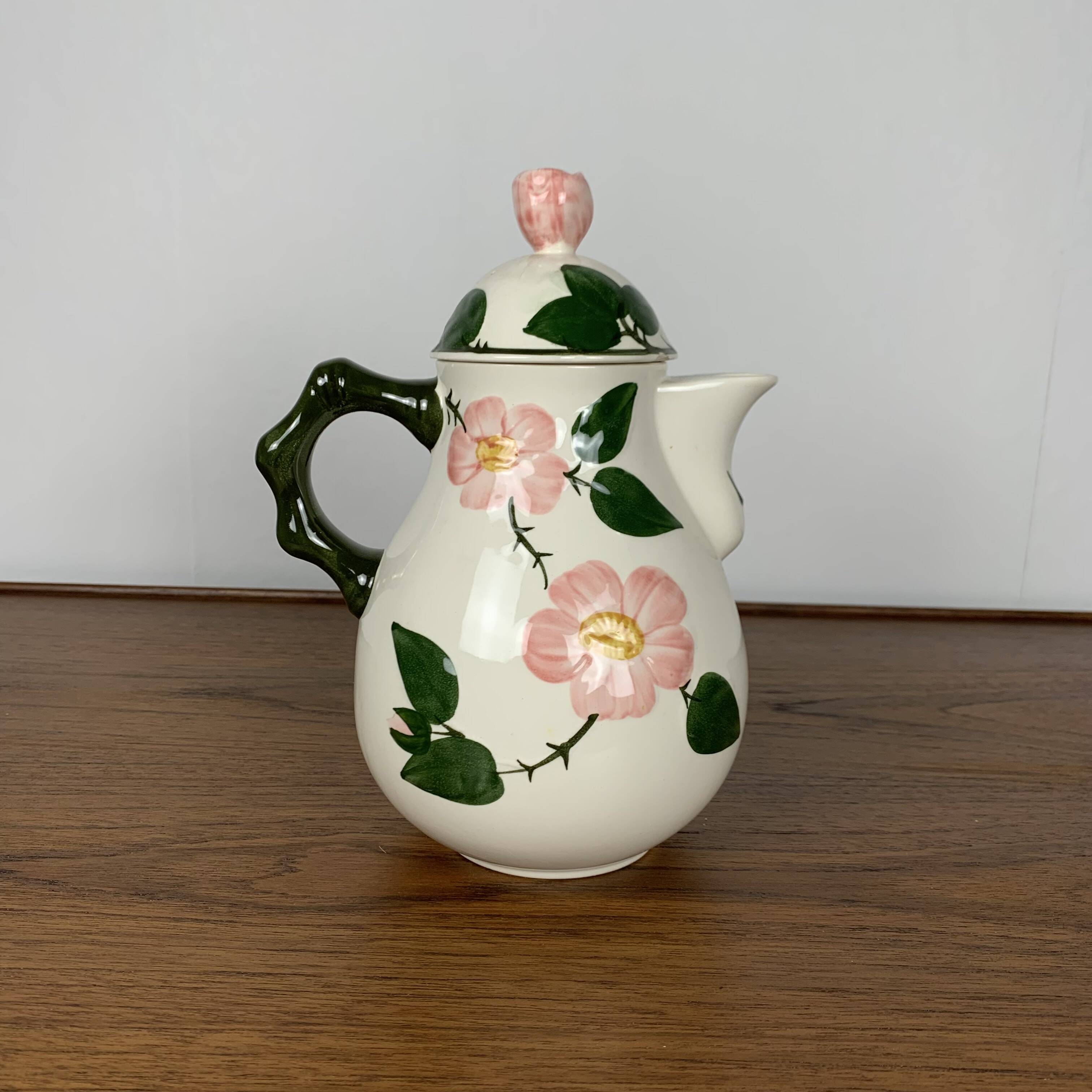 Villeroy & Boch "Wild Rose" teapot / coffee maker, 1970