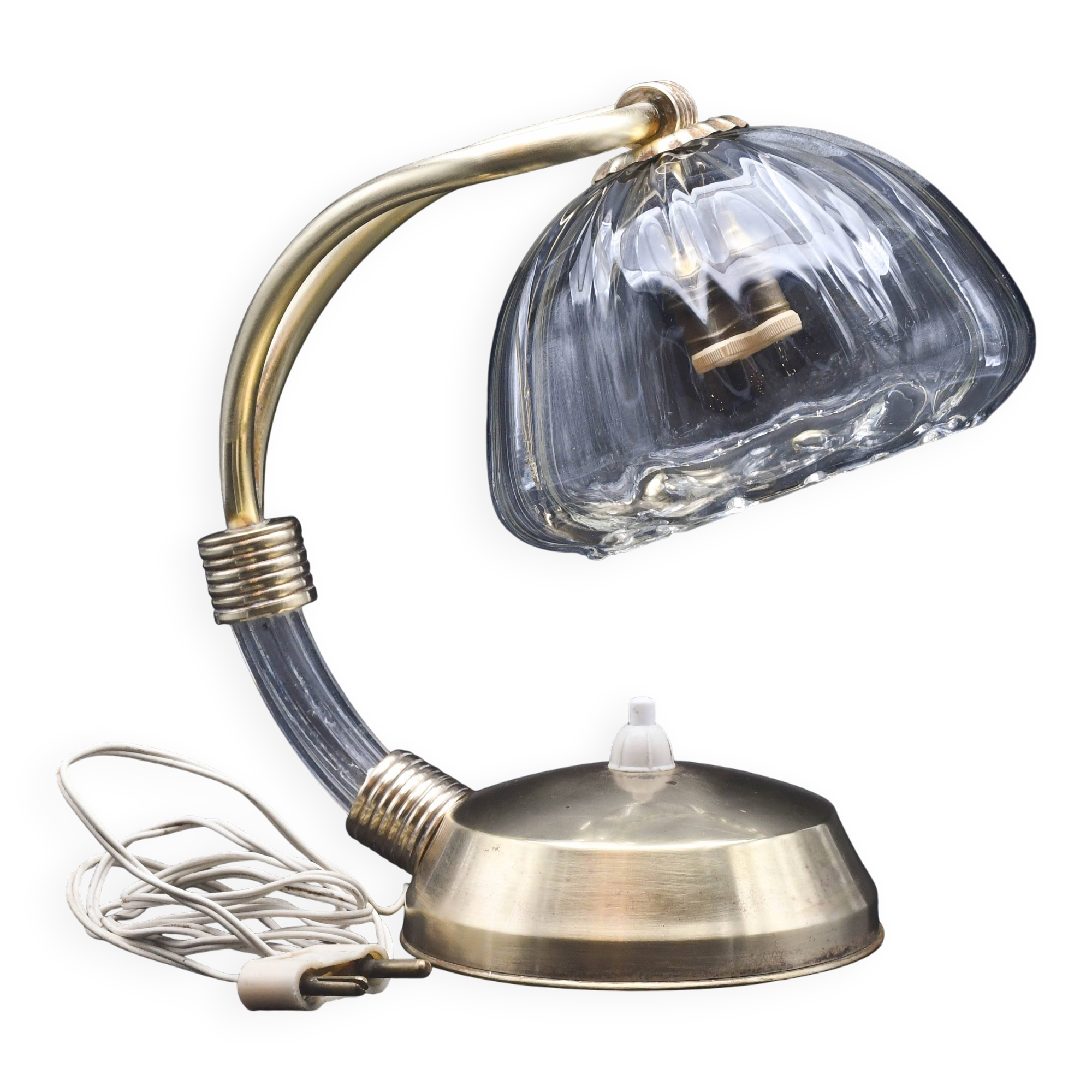 Art Decò Murano Glass Barovier e Toso Table Lamp, 1940