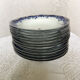 Lot 12 hollow porcelain plates Albar Julia from Romania