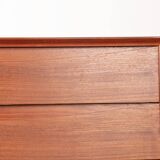 Danish teak chest of drawers, 4 drawers by Arne Vodder for Sibast 1960.
