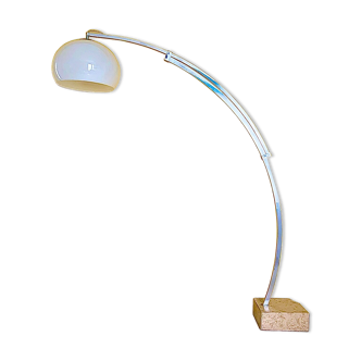 Floor lamp 70s marble foot Guzzini