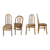 Lot de chaises baumann model eden