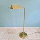 Articulated brass floor lamp, Hollywood Regency style, 1970s-80s.
