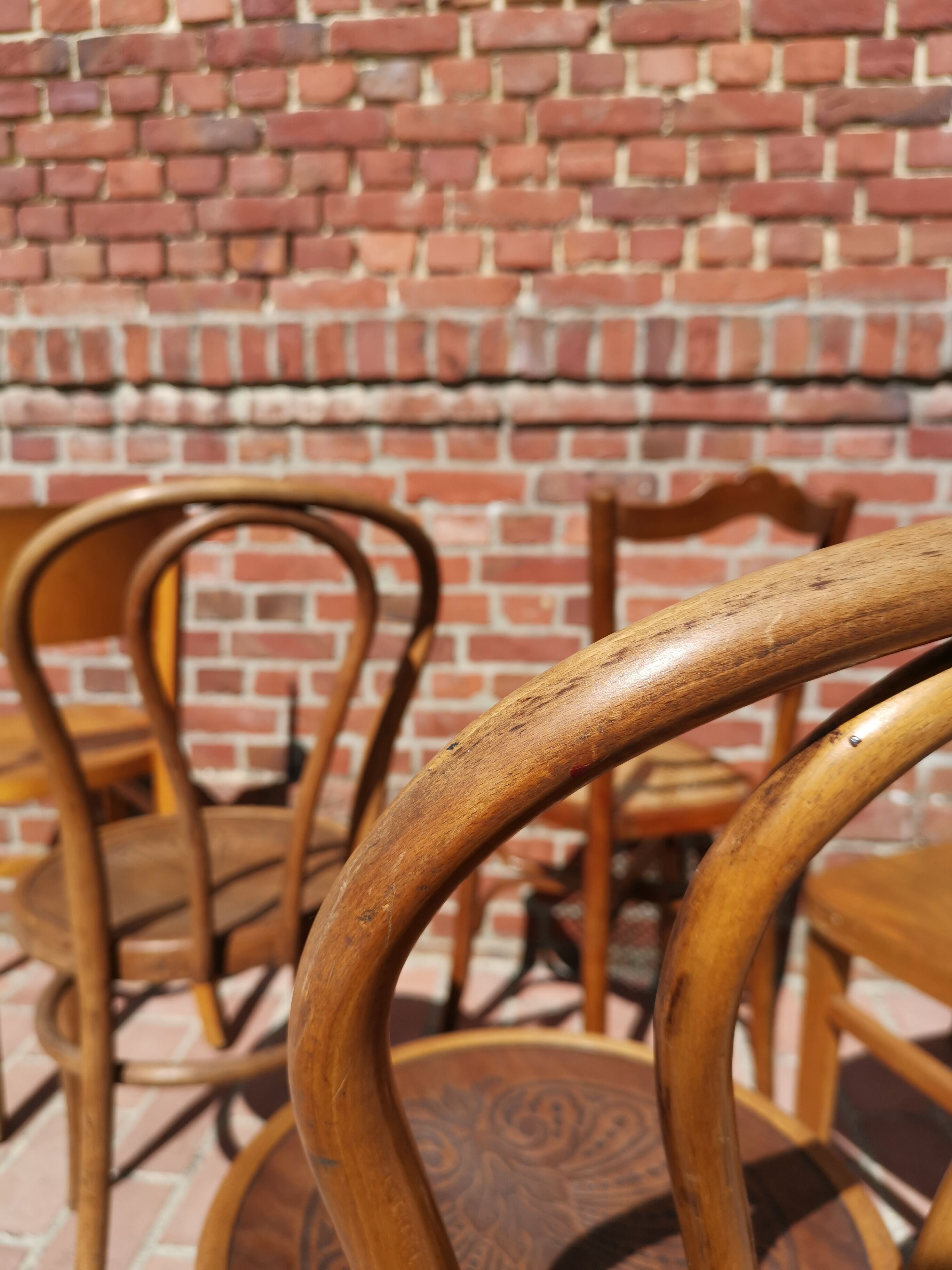 Lot of 6 chairs Jacob - Josef Kohn, Thonet, Mahieu
