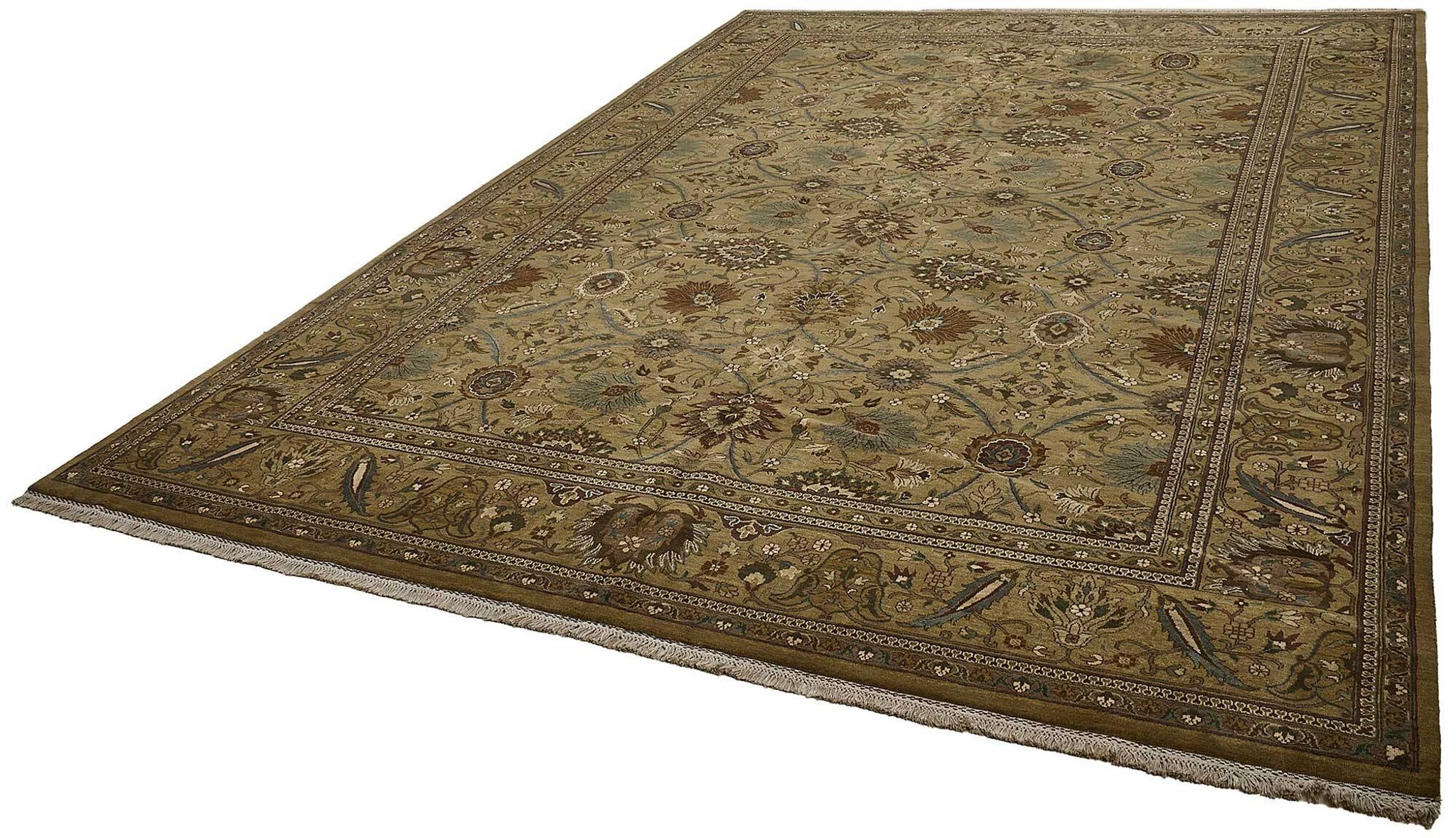 Turkish Handknotted Wool Oushak Rug 300 cm x 430 cm