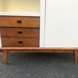 Vintage compass feet cabinet