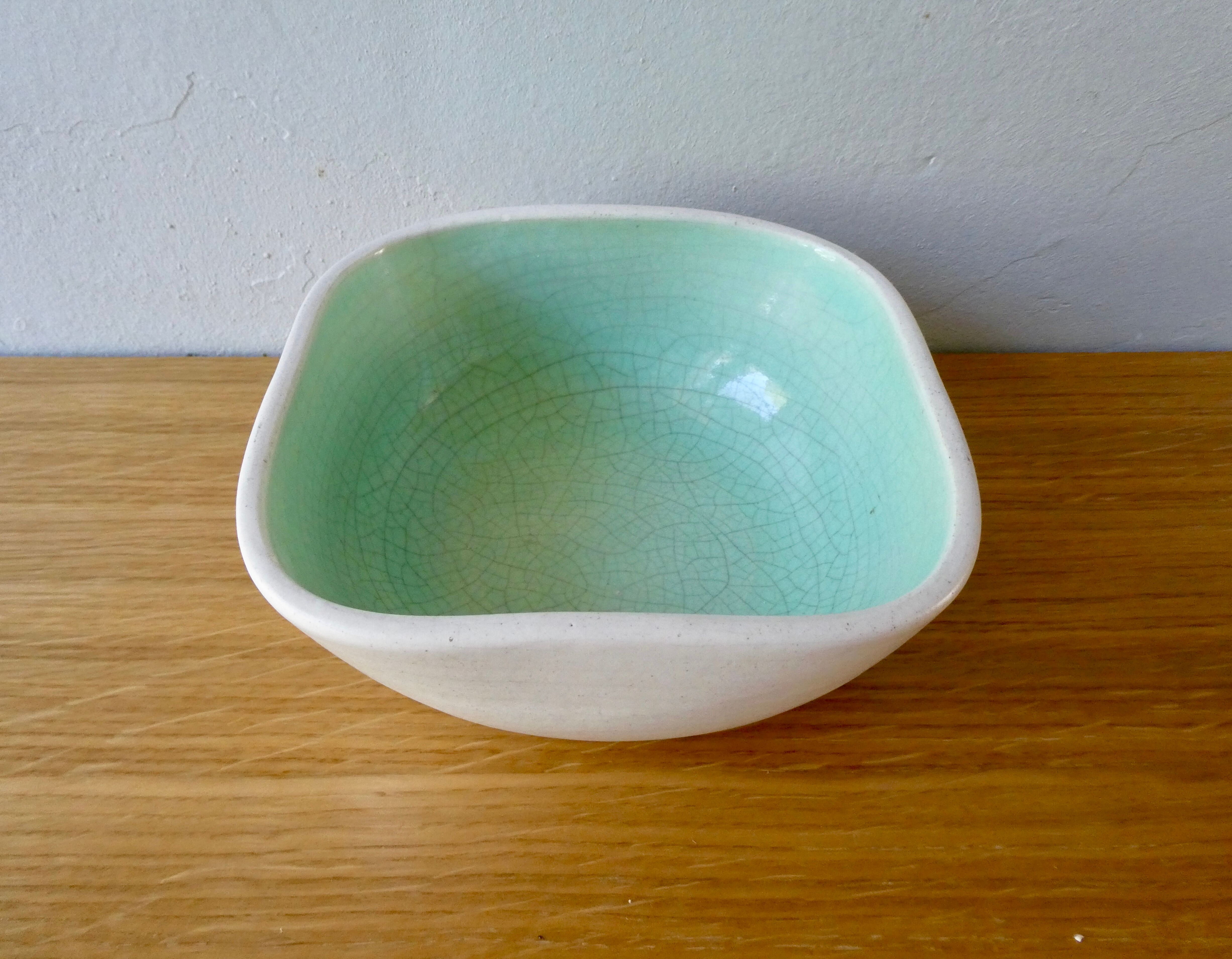 Two-tone ceramic CUP, Keramos, 1950s