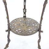 Table d’appoint en fer danois des années 1950