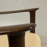 2x Easy Chair Ole Wanscher model PJ112 Mahagoni Denmark 1940s
