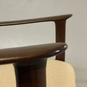 2x Easy Chair Ole Wanscher model PJ112 Mahagoni Denmark 1940s