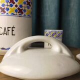 2 coffee pepper spice jars