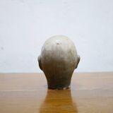 Terracotta head sculpture