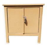 Small vintage painted metal accent furniture