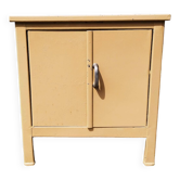 Small vintage painted metal accent furniture
