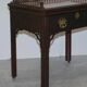 Bureau de travail d'architecte en bois dur George III Thomas Chippendale