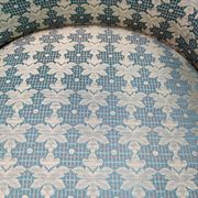 Green fabric and beech armchairs, italy