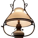 Suspension ancienne en opaline