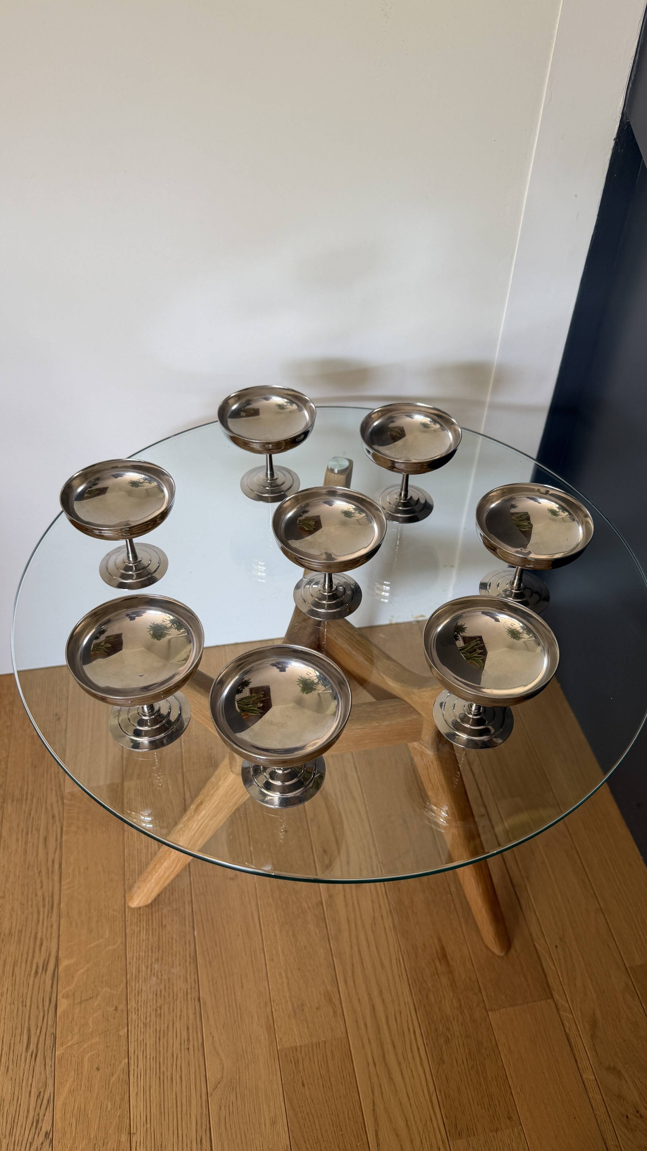 8 stainless steel bowls Rémy Letang