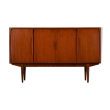 Danish teak high buffet, 1960s