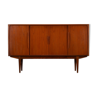 Danish teak high buffet, 1960s