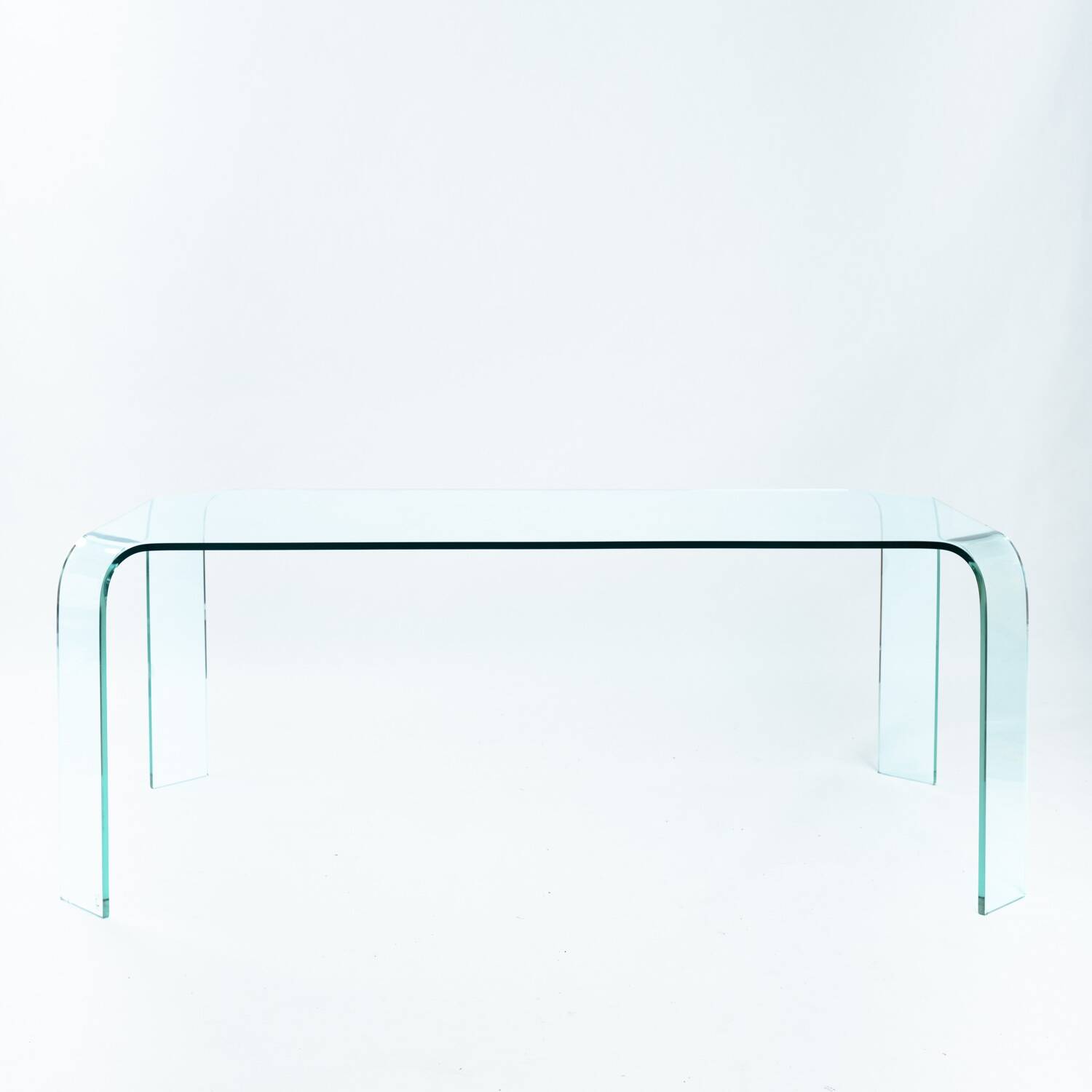 Table à manger en verre Fiam Italie