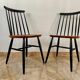 Duo de chaises scandinaves 1955