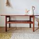 Table basse vintage en teck – Design Danois Mid-Century