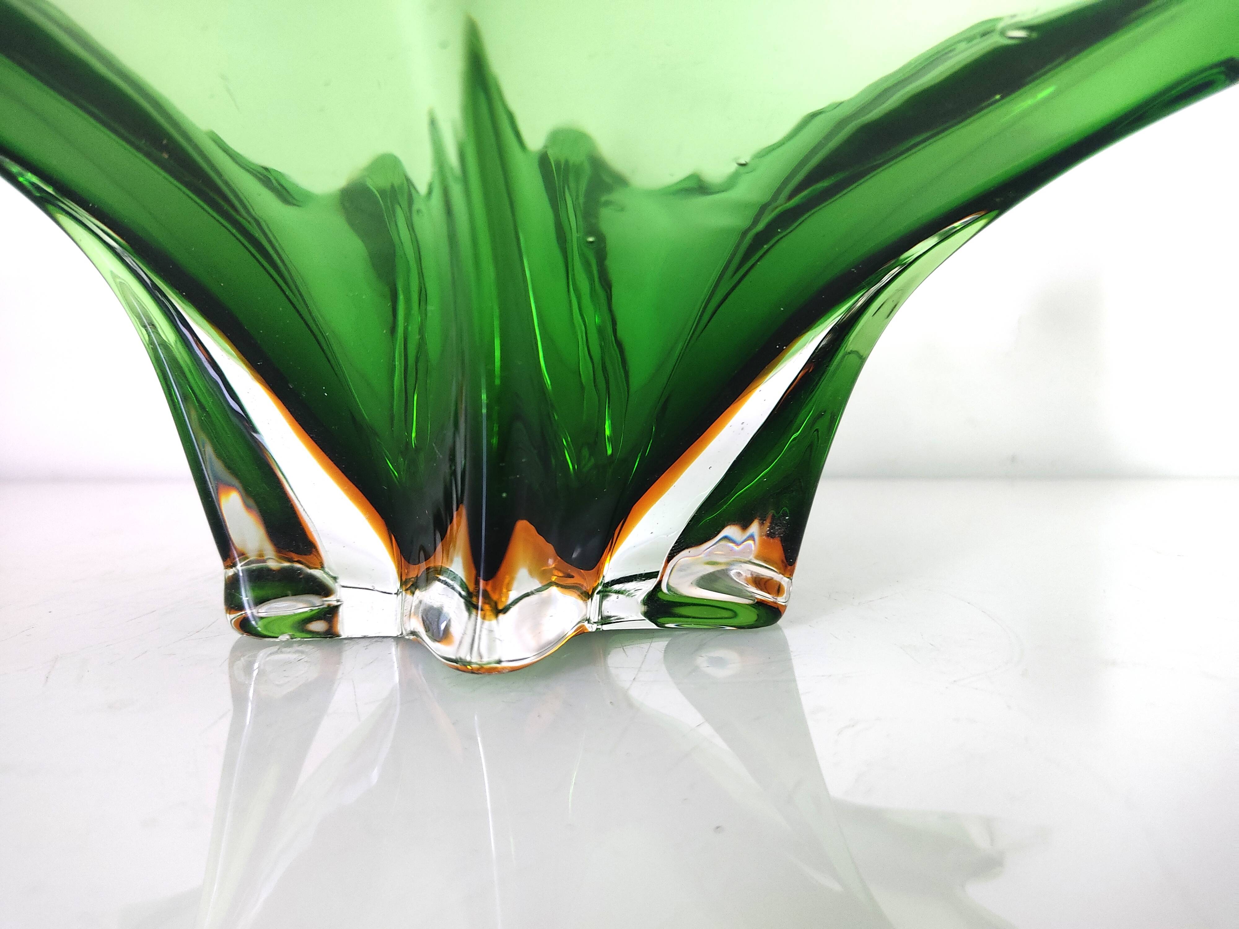 Murano glass empty pocket cup