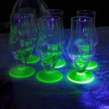Uranium champagne flutes
