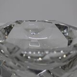 Val St Lambert Crystal Ashtray
