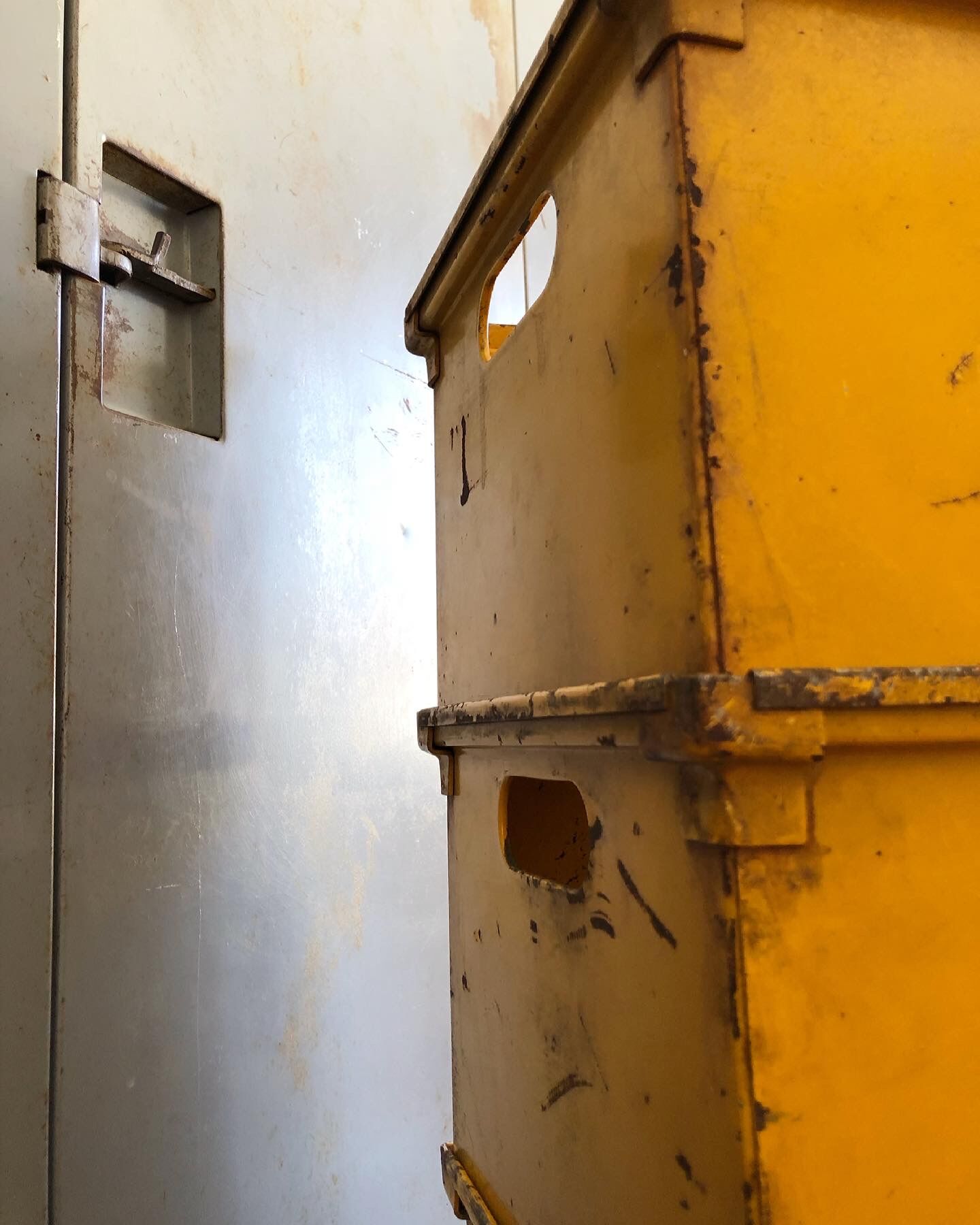 Industrial beaked bin