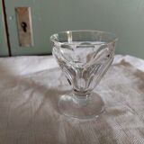 BACCARAT 1 crystal liqueur glass model TALLEYRAND - pad under the foot
