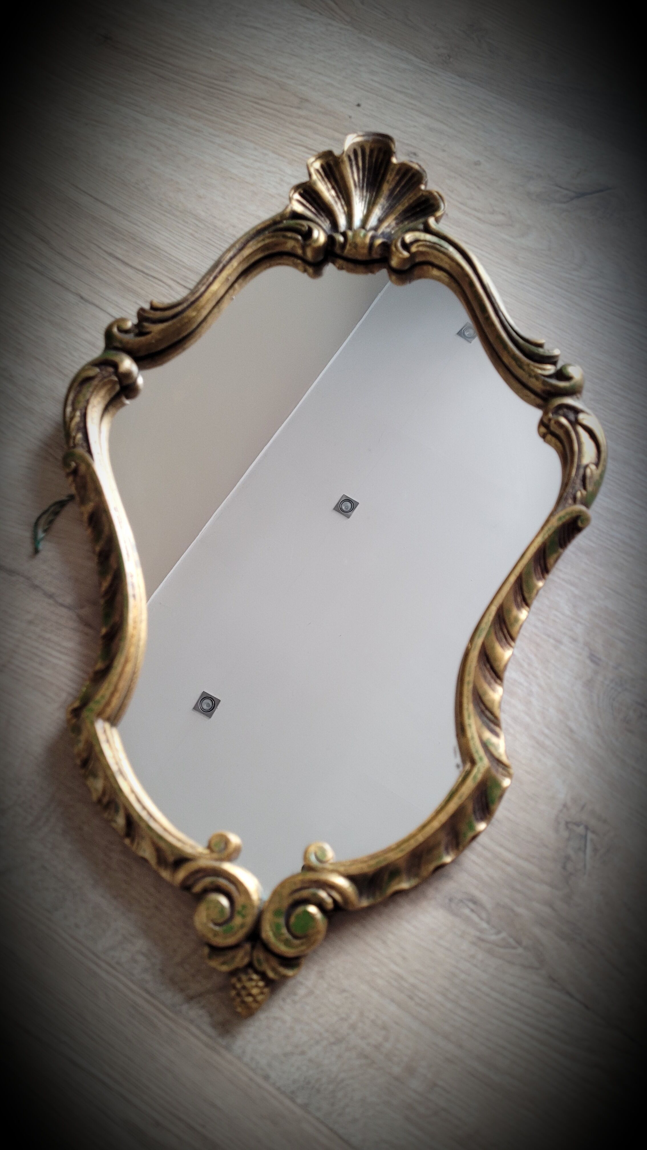 Wooden gilded mirror 51x31