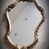 Wooden gilded mirror 51x31