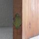 Room divider S.N.S.A. with pine slats in Baumann style, 1950s.
