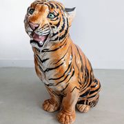 Italian Ceramic Tiger Cub 1970s