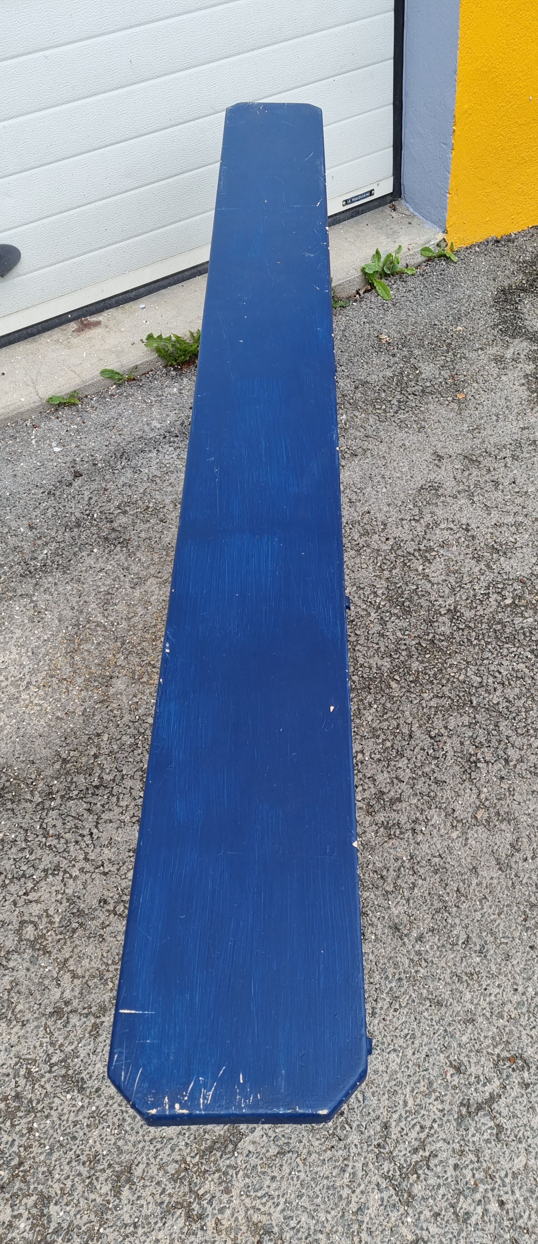 Wooden bench from 1960